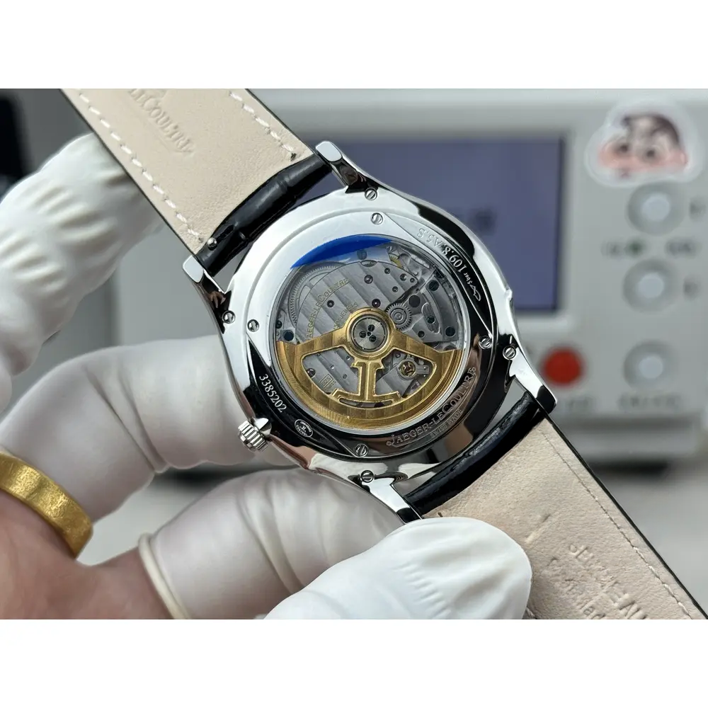 Replica MASTER ULTRA THIN MOON 39MM SILVER DIAL Q1368430 - Image 8