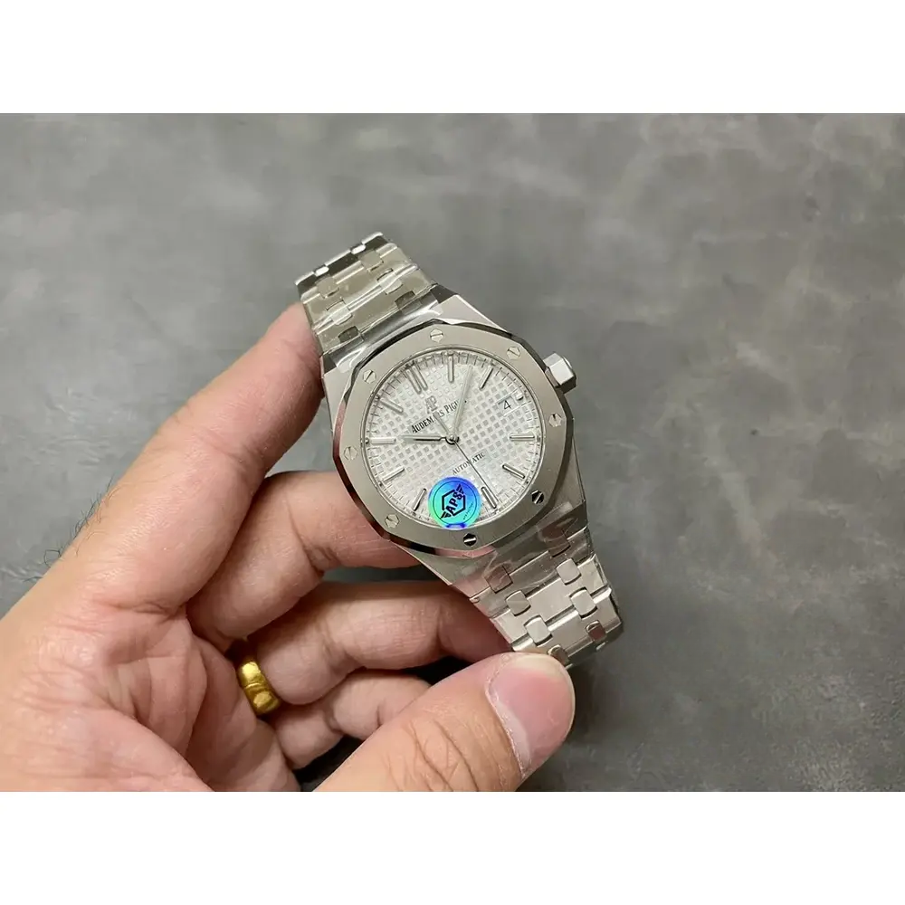 Super Clone Audemars Piguet Royal Oak White Dial 15450ST 37mm - Image 5