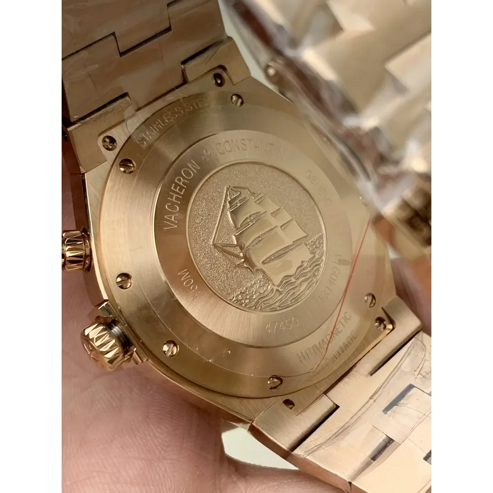 Replica Vacheron Constantin Overseas Dual Time 42mm 47450B01R-9404 White Dial - Image 6