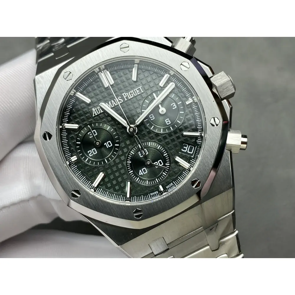 Replica Audemars Piguet Royal Oak Green Dial 26240ST.OO.1320ST.08 - Image 5