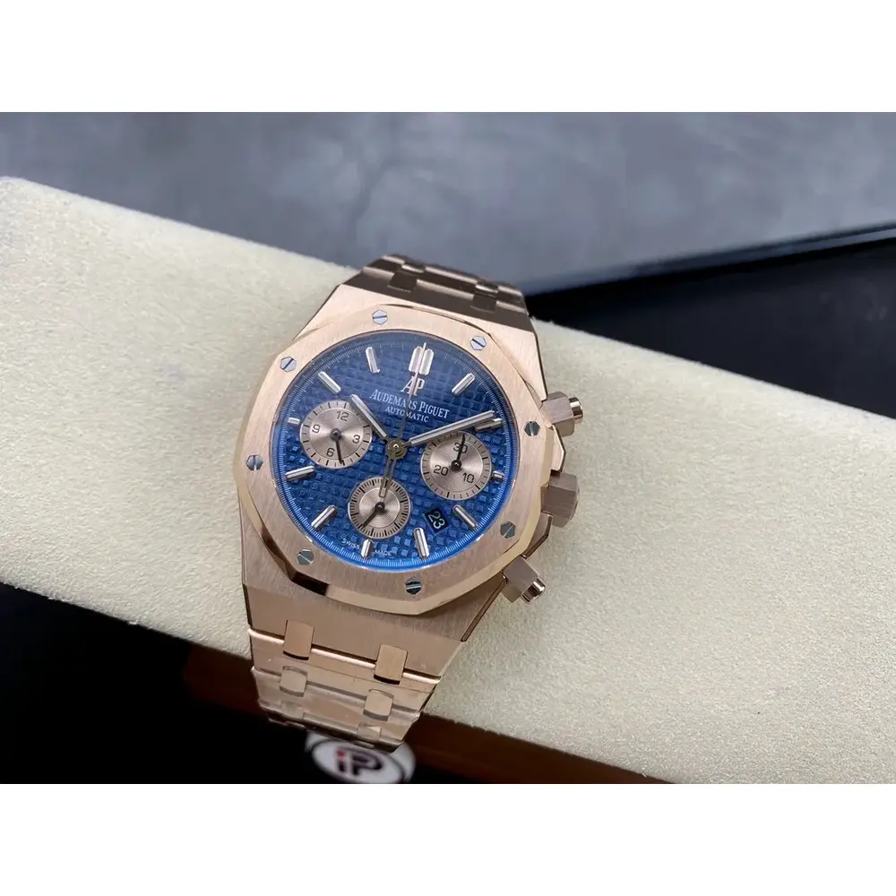 Super Clone Audemars Piguet Royal Oak 41 mm, Blue Ref. 26331OR.OO.1220OR.01 - Image 2