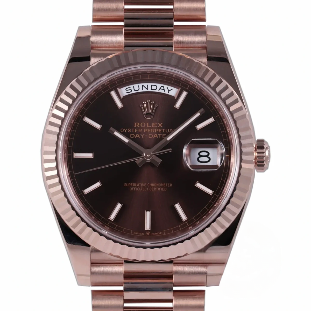 Rolex 228235-0053 Day-Date 40 Everose Chocolate - Image 2