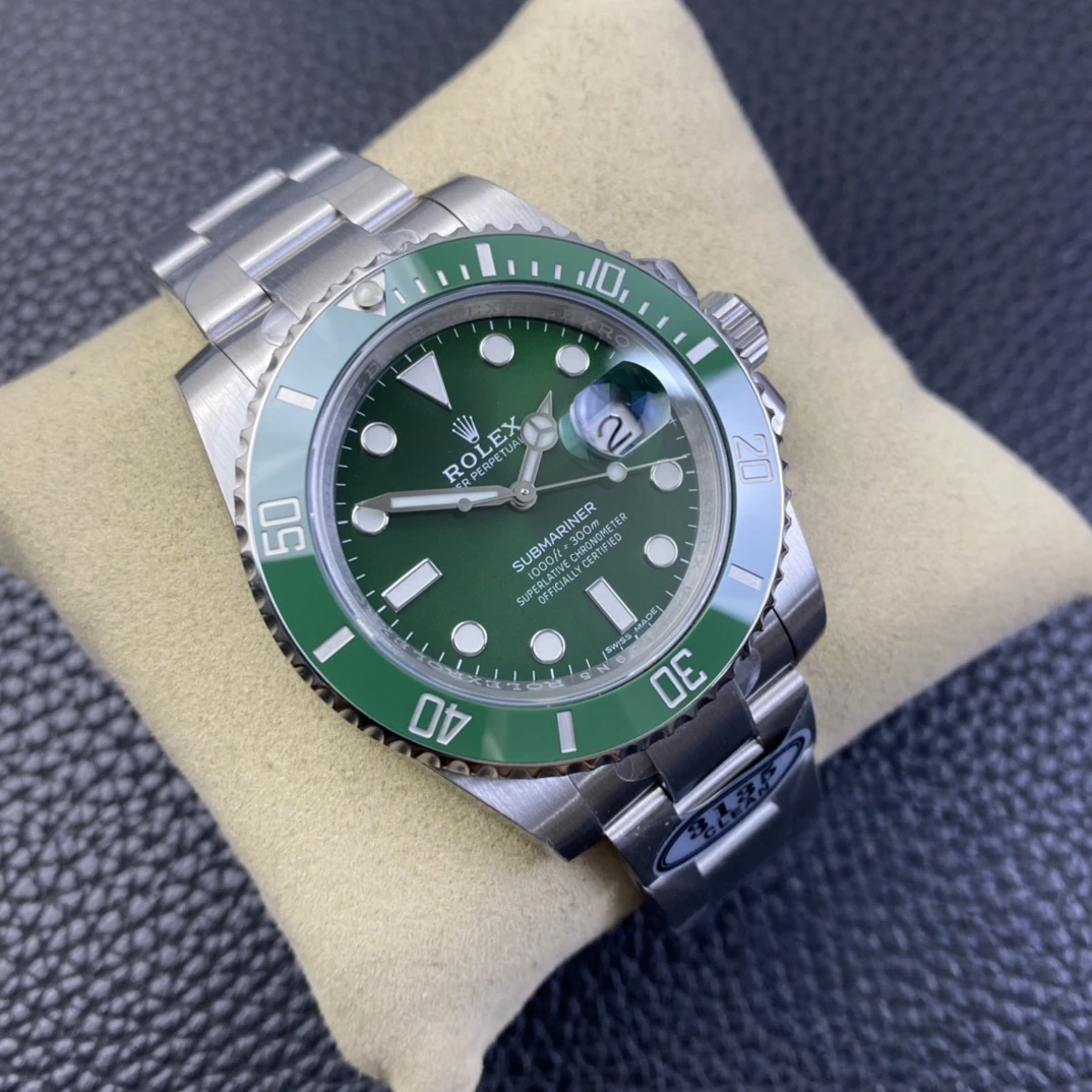 Super Clone Rolex Submariner Hulk 40mm Green Dial 116610LV - Image 7