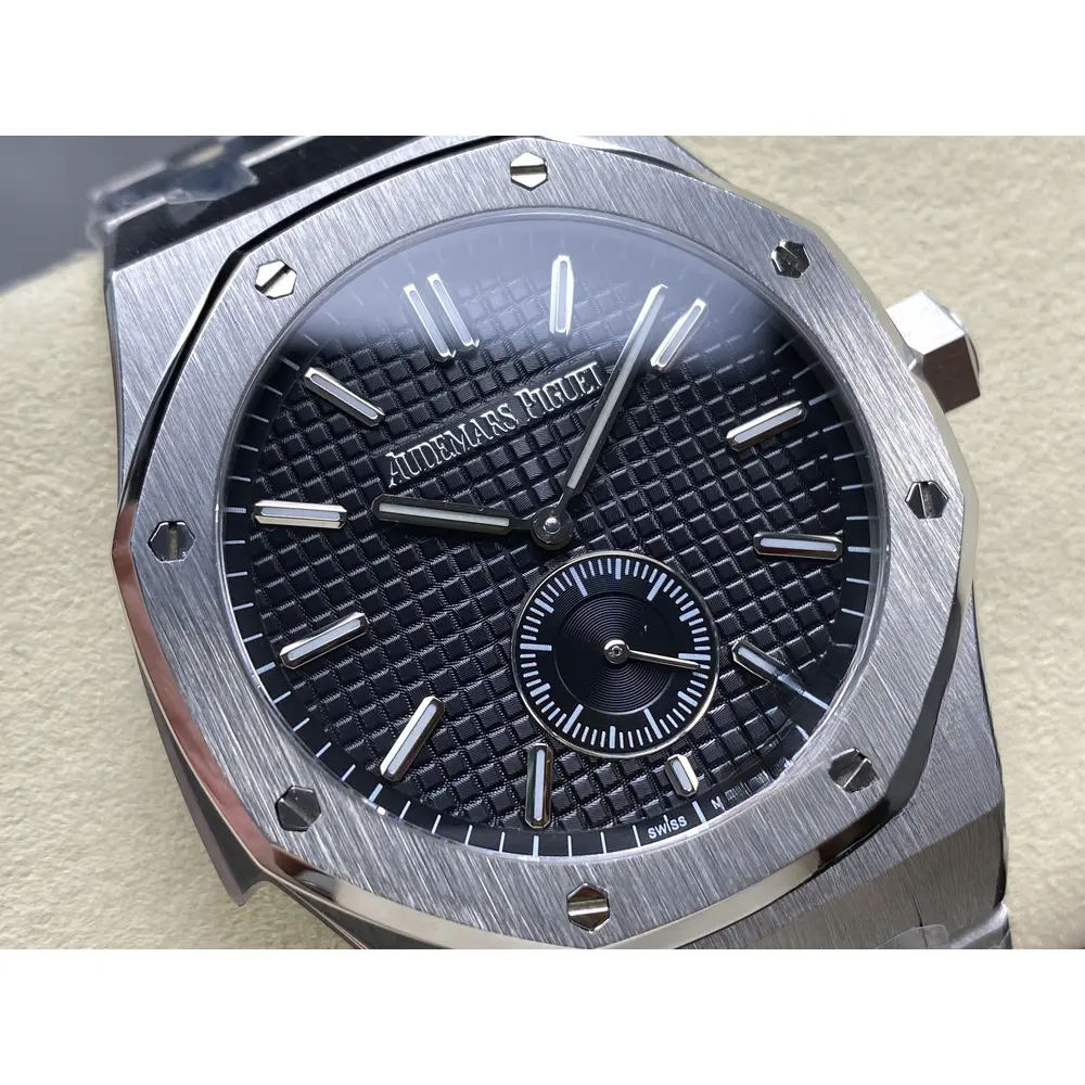 Replica Audemars Royal Oak Titanium 42mm Black Dial 26591TI.OO.1252TI.03 - Image 8
