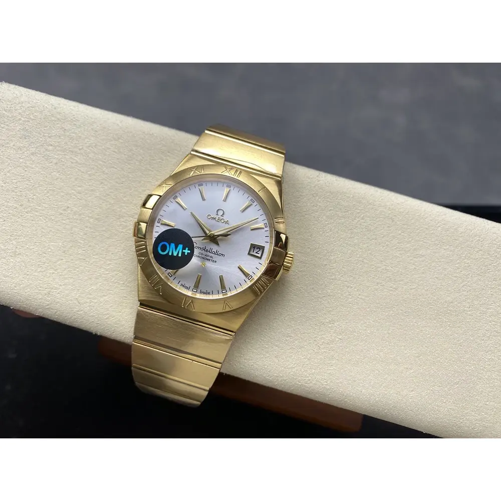 Replica Omega Constellation Gold, Silver 38mm 123.50.38.21.02.002 - Image 6