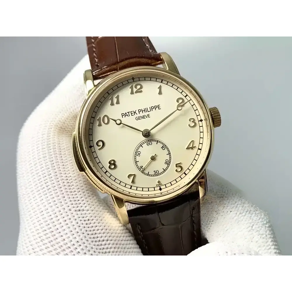 Replica Patek Philippe 5078 40 mm, Yellow Gold Plated - Image 2