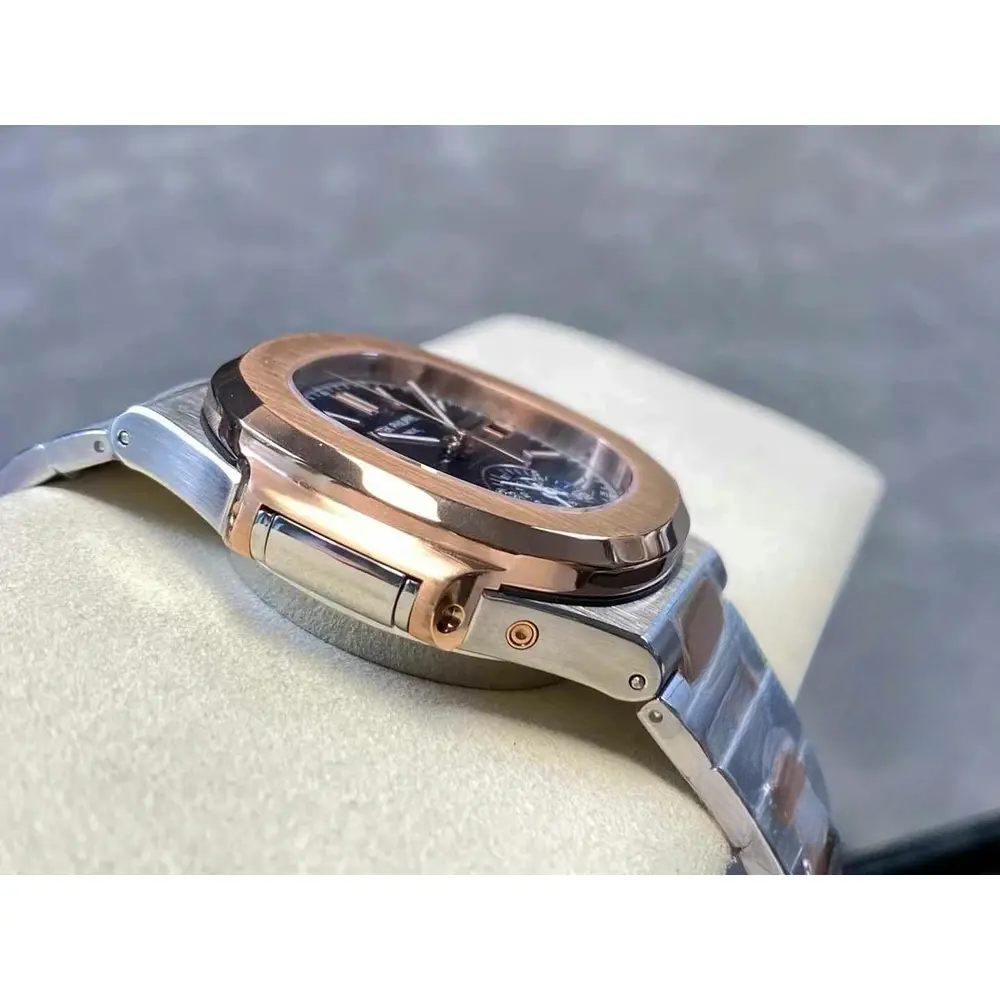 Replica Nautilus 5980/1AR-001 Patek Philippe Flyback chronograph, Date. 40.5 mm, Steel/rose gold - Image 7