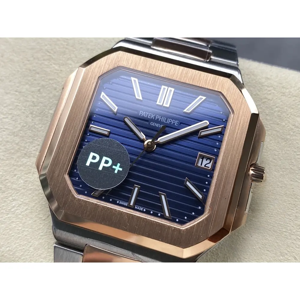 Replica Cubitus 5821 Patek Philippe 45 mm Steel Rose Gold - Image 5