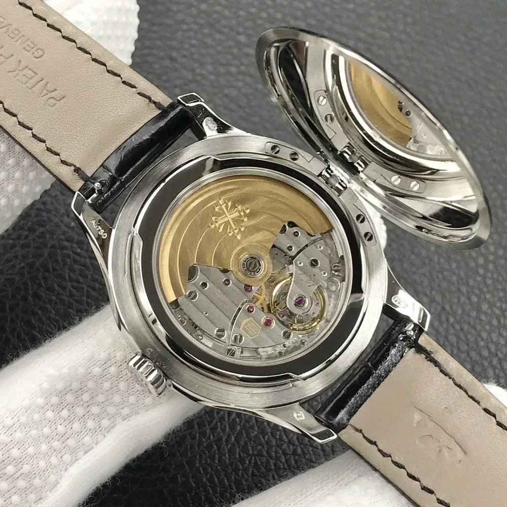 Super Clone Calatrava 5227G-010 Patek Philippe DATE, SWEEP SECONDS. 39 mm, White gold - Image 8