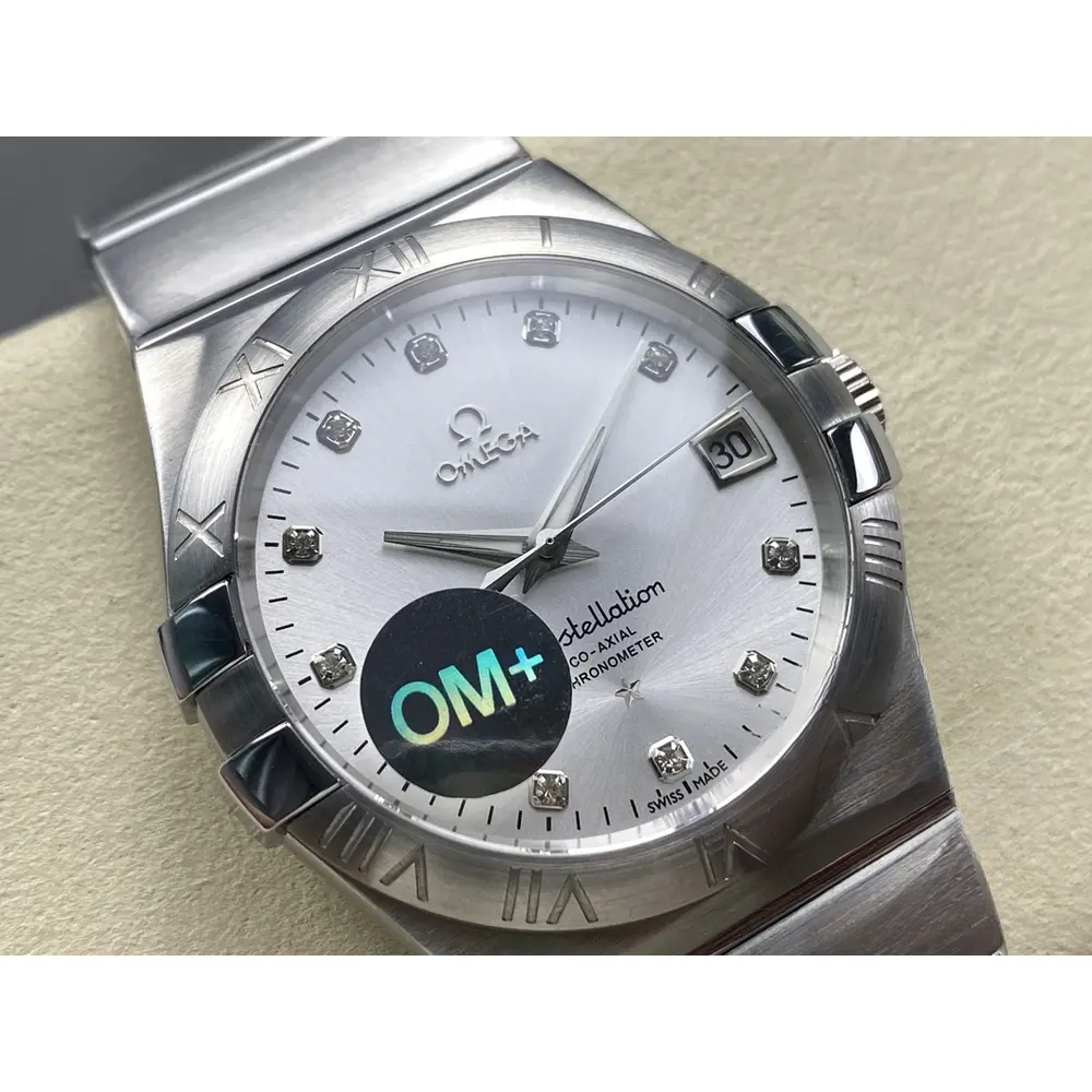 Replica Omega Constellation Silver Dial 38mm 123.10.38.21.52.001 - Image 5