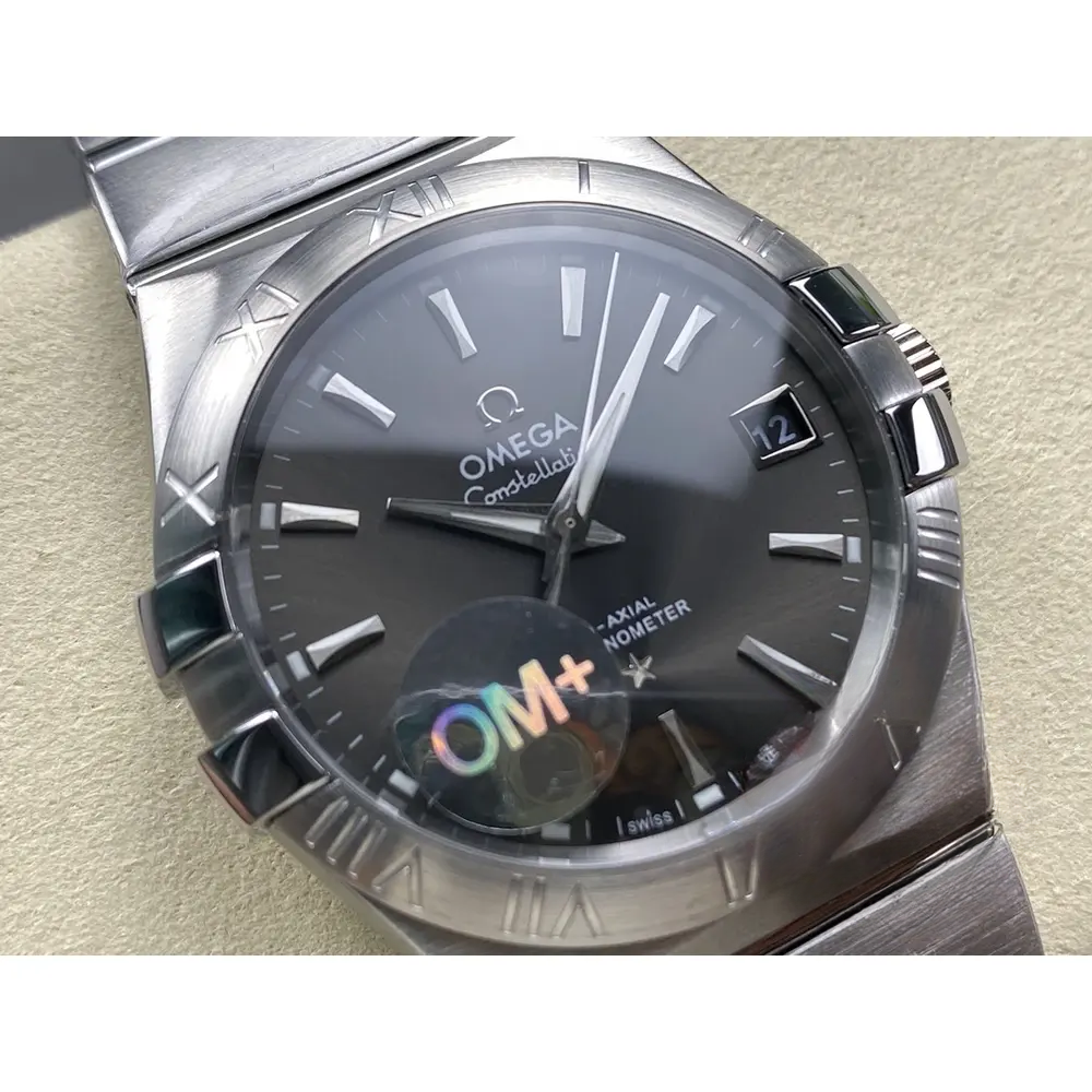 Replica Omega Constellation Grey Dial 38mm 123.10.38.21.06.001 - Image 3