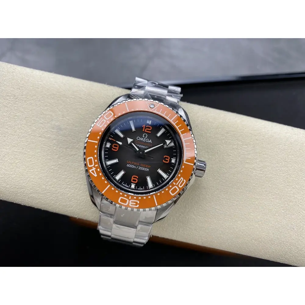 Super Clone Omega Planet Ocean 600m ULTRA DEEP, Orange bezel - Image 7