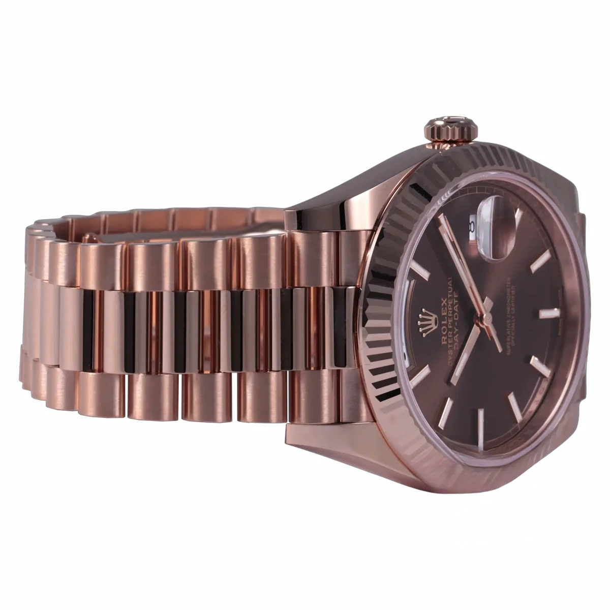 Rolex 228235-0053 Day-Date 40 Everose Chocolate - Image 7
