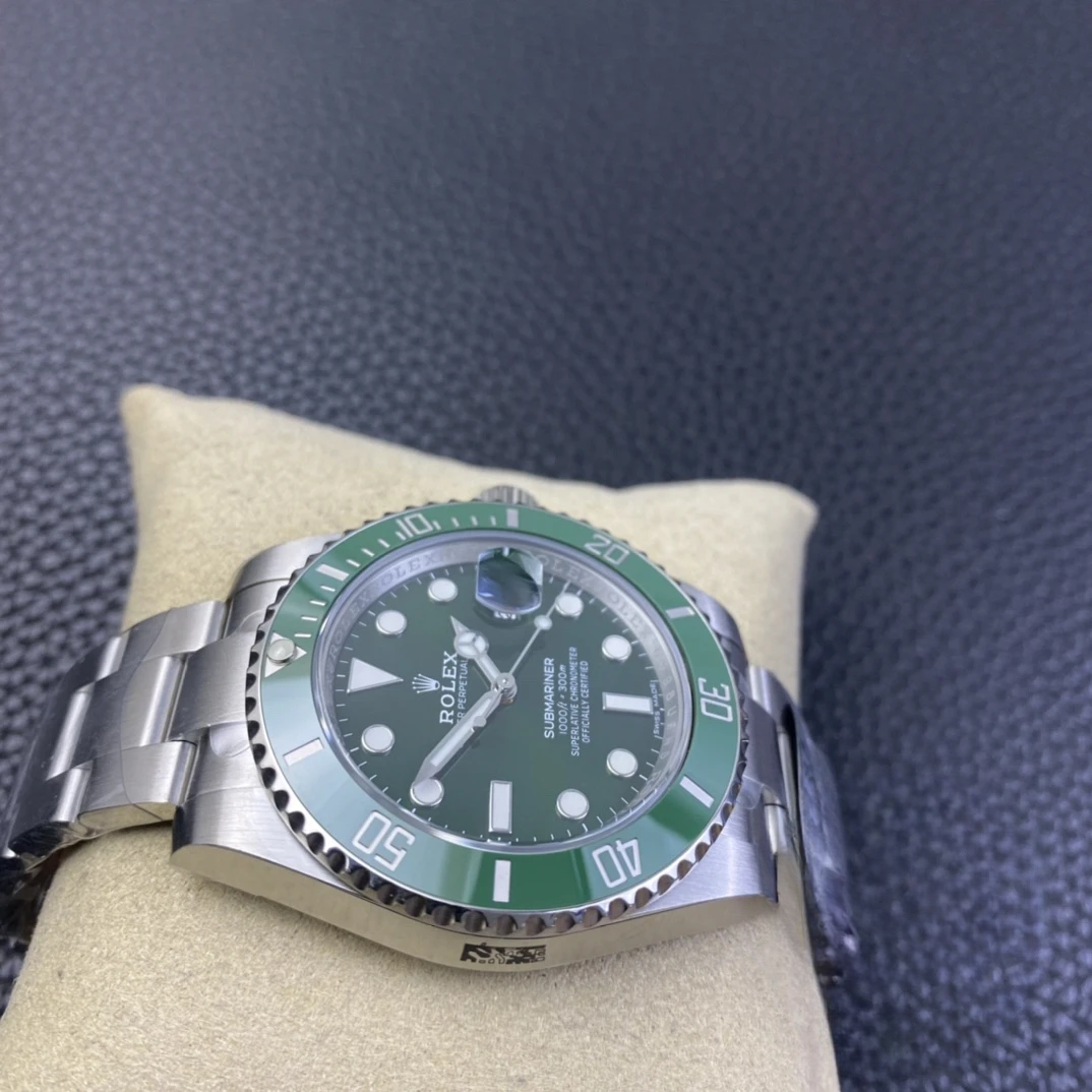 Super Clone Rolex Submariner Hulk 40mm Green Dial 116610LV - Image 5