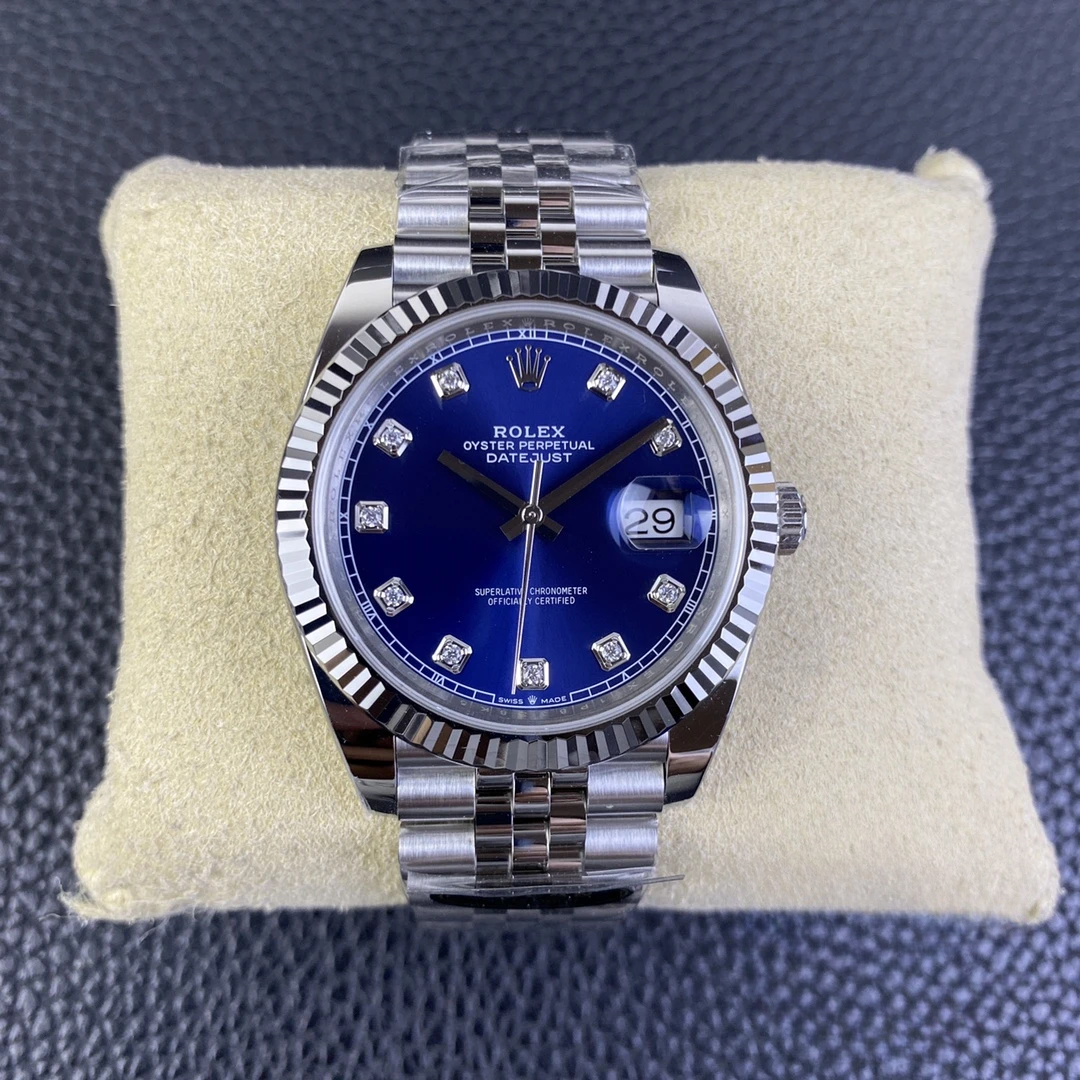 Replica Datejust Blue Diamond Dial 41mm 126334 - Image 2