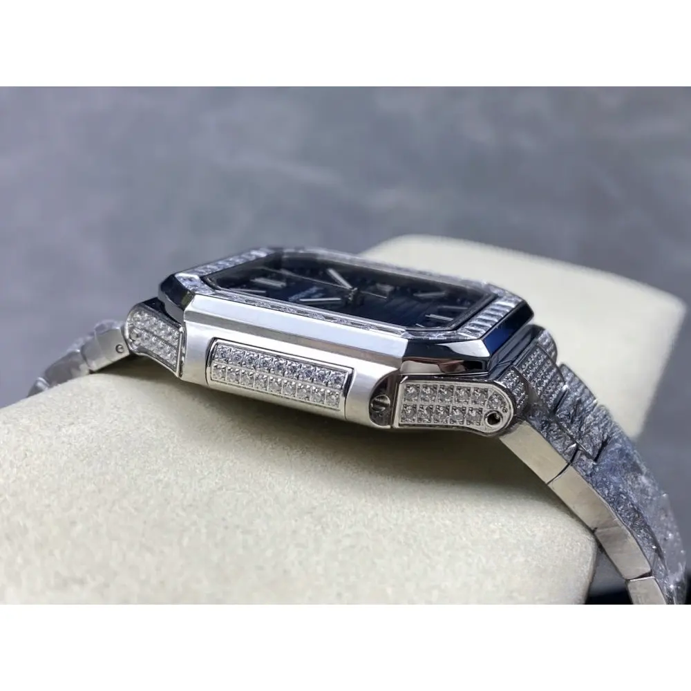 Super Clone Cubitus 5821/1AR Patek Philippe 45 mm Blue Dial, Diamond - Image 6
