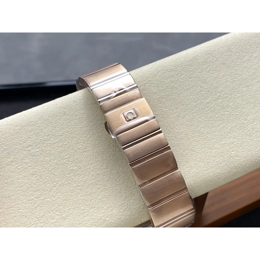 Replica Omega Constellation Rose Gold, White 38mm 123.50.38.21.02.001 - Image 8