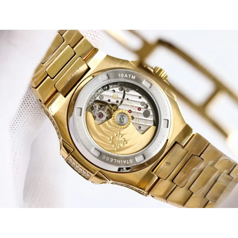 Super Clone Nautilus 5711-1300A-001 Patek Philippe 40 mm, Yellow Diamond Dial - Image 8