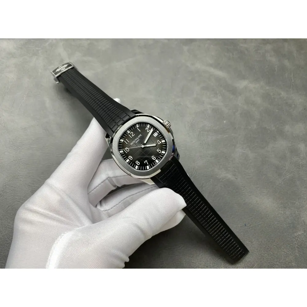 Super Clone Aquanaut 5167A-001 Patek Philippe Date, Sweep seconds 40.8 mm, Stainless steel - Image 5