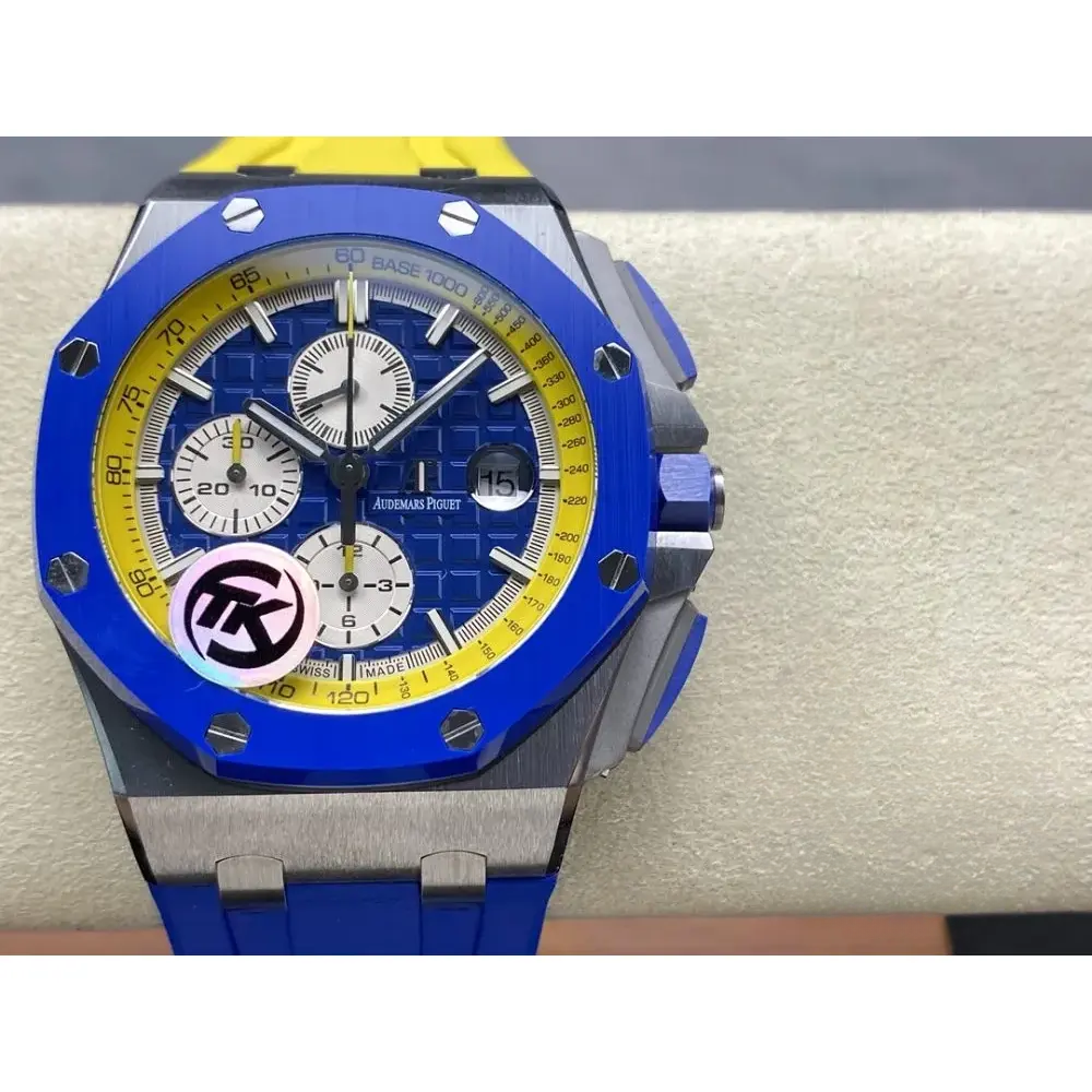Replica Audemars Piguet Royal Oak Offshore Blue Dial 44mm 26400SO.OO.A057CA.01 - Image 5