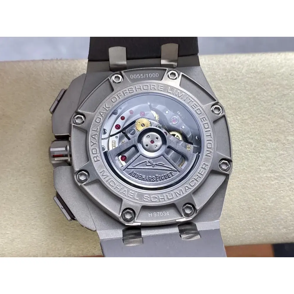 Replica Audemars Piguet Royal Oak Offshore Grey Black Dial 44mm 26568IM.OO.A004CA - Image 7