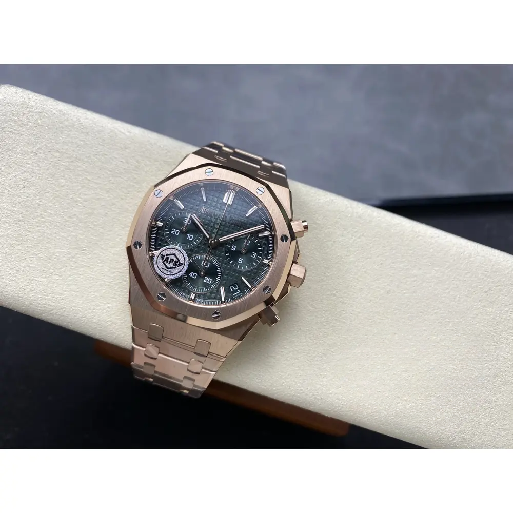 Replica Audemars Piguet Royal Oak Green Dial 26240OR.OO.1320OR.08 - Image 8