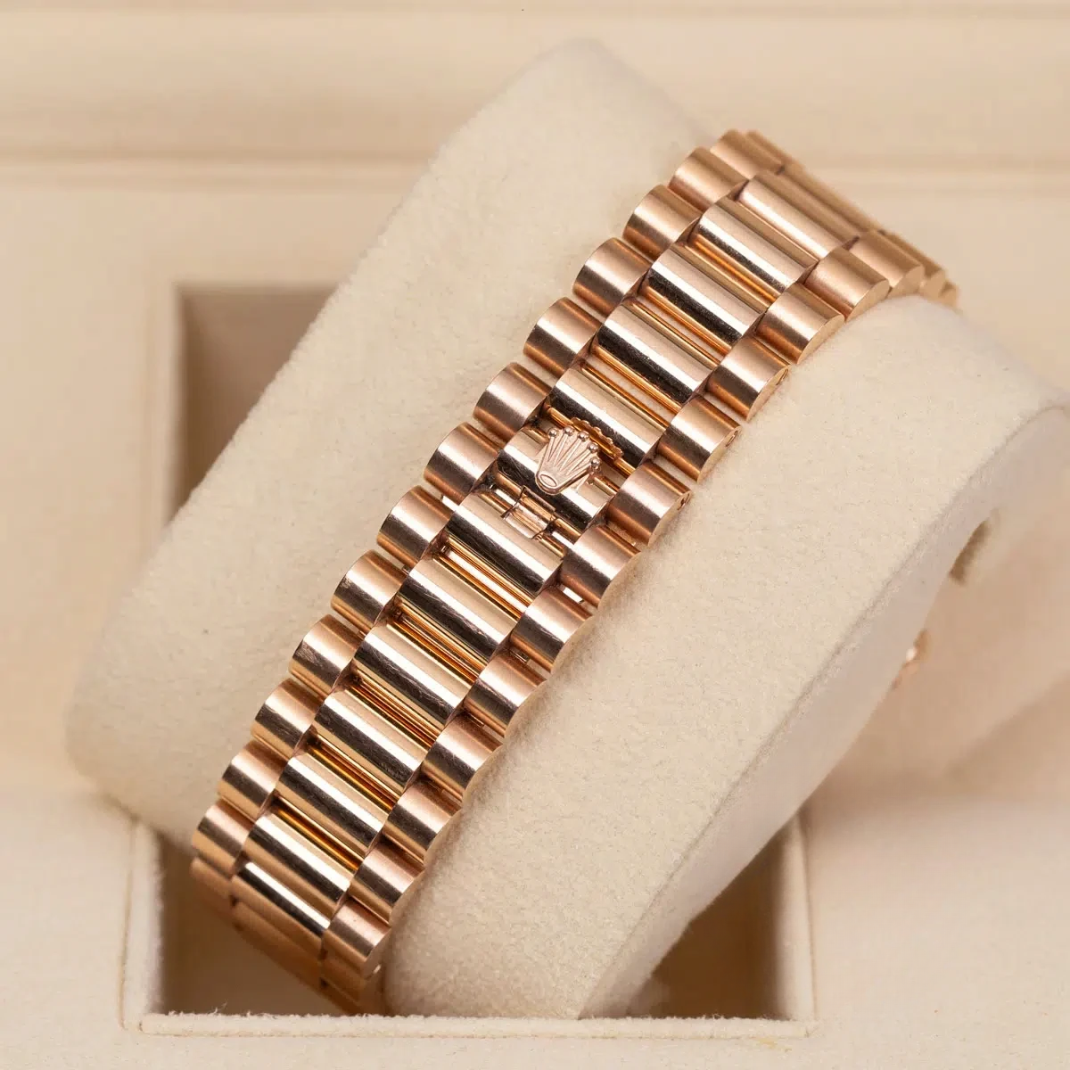 Rolex 228235-0002 Day-Date 40 Everose Chocolate Roman