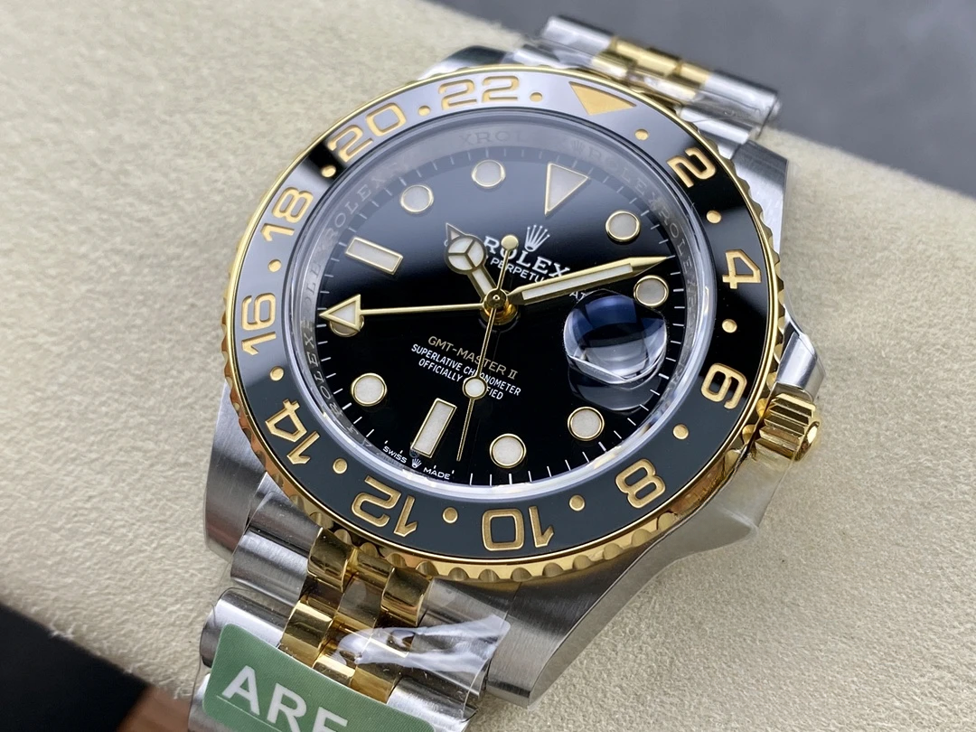 Replica Rolex GMT-Master II Zombie Bumblebee 126713GRNR Jubilee